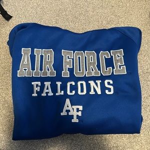 air force falcon hoodie size medium